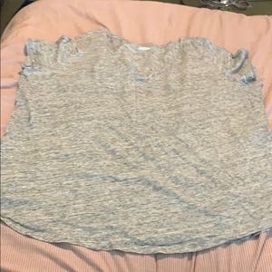 Old Navy Heather Gray V-neck T-shirt